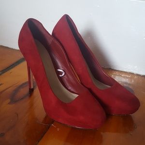 Red high heels